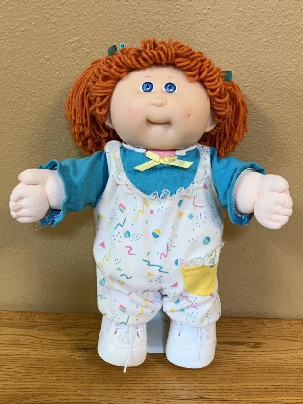 Vintage Cabbage Patch Kids Toddler Doll HM9 Girl With Red Hair